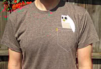Image 3 of Pocket P'Owl Unisex T-Shirt (Adult)