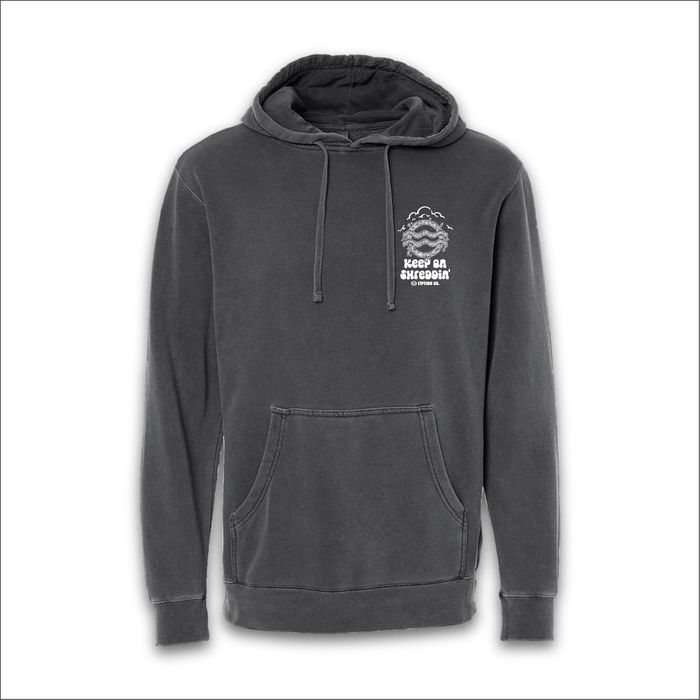 Keep On Shreddin’ Hoodie Pigment Black  (pre-order)