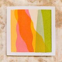 Image 1 of Summer color study #2 - 6x6"
