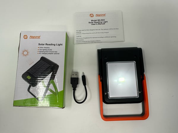 Image of Neporal solar reading light