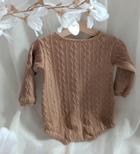 Image 2 of Photoshooting boys bodysuit |  Ari | camel | 12-15 months | 18-24 months