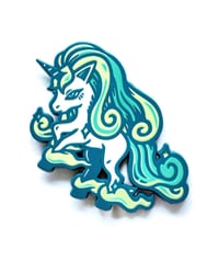 Image 1 of Shiny Galarian Rapidash! PKMN Pin
