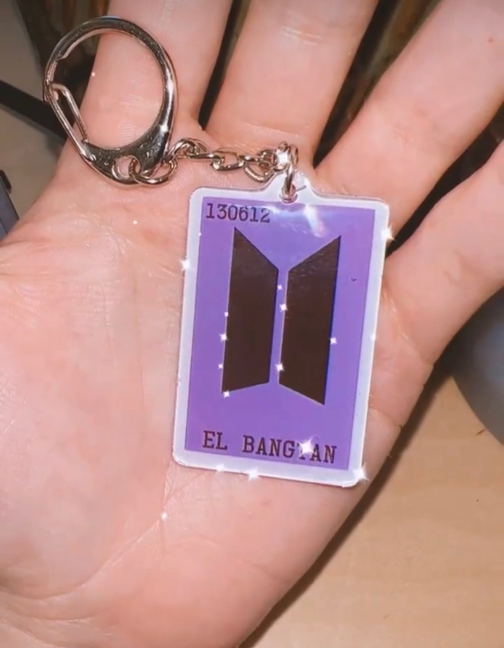 El Bangtan/La Army keychain