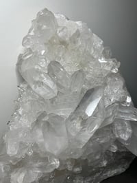 Image 13 of Large Double Sided Clear Quartz Points Cluster Statement Piece | Brazil #2053