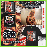 Image 1 of LIMITED RUN- Final Girl Metro Merch Pack