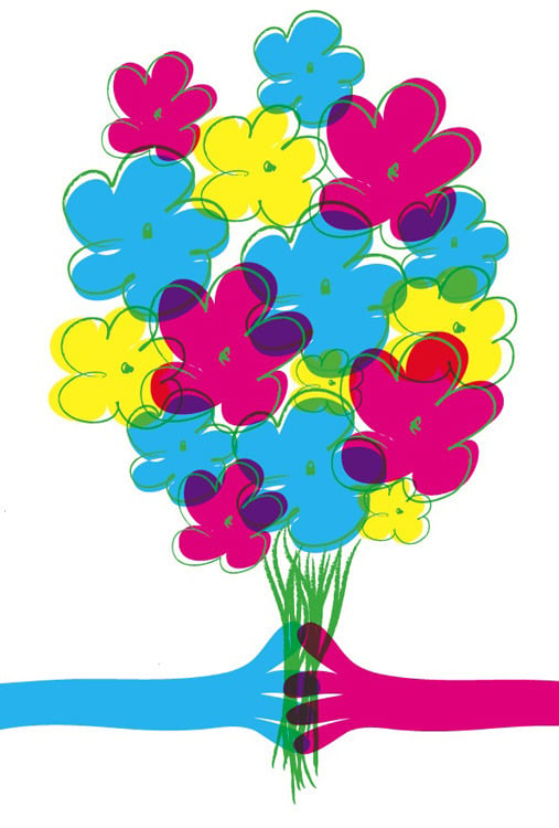 Image of Summer 2009 Flowers Art Print