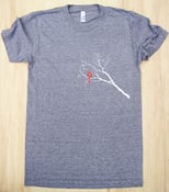 Image of Cardinal and Branches Unisex Tee (Adult)