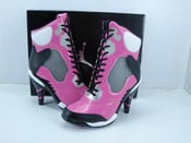 Image of Nike Jordan High Heels (black pink and white)