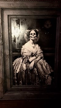 Image 4 of ‘ANGEL OF DEATH’ 48 x 36” - [ Unique Print - { 1/1 } ] Hand Embellished Museum Archival Print