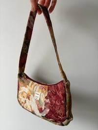 Image 3 of Floral jacquard autumn shoulder bag