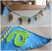 Image of Bunting with name!