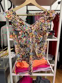 Image 1 of ruffle bodysuit