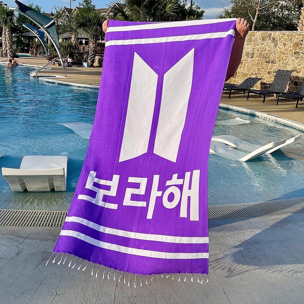 Image of Bangtan Beach Towel