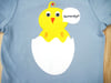 Howdy Chick Baby Blue Infant T-shirt