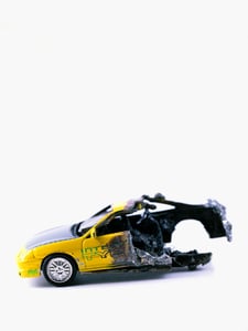 Image of "Racing Collision at 90+ mph," 2010