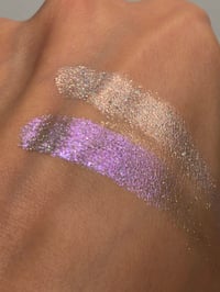 Image 8 of Into the Fog Holochrome Holographic Glitter Eyeshadow 