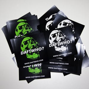 Image of Daftwho? Skull Sticker Pack