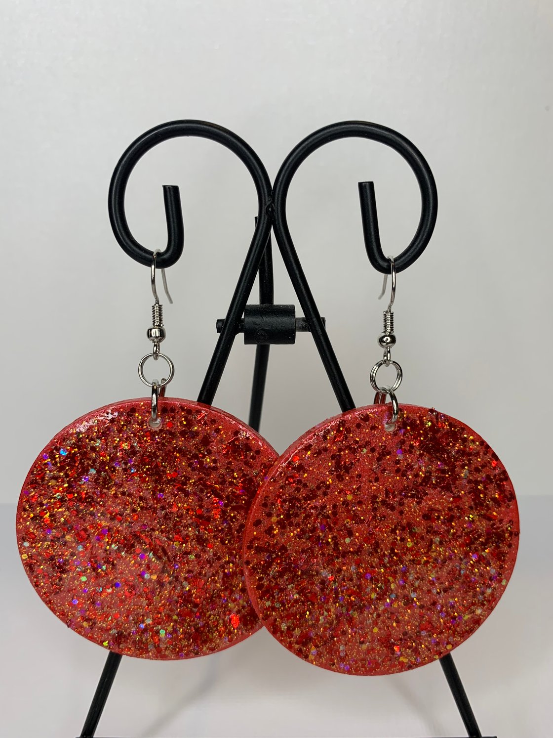 Image of "Ruby Rouge" Earrings