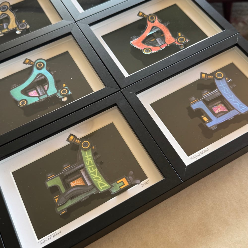 Image of 3D Artworks - Tattoo Machines 5