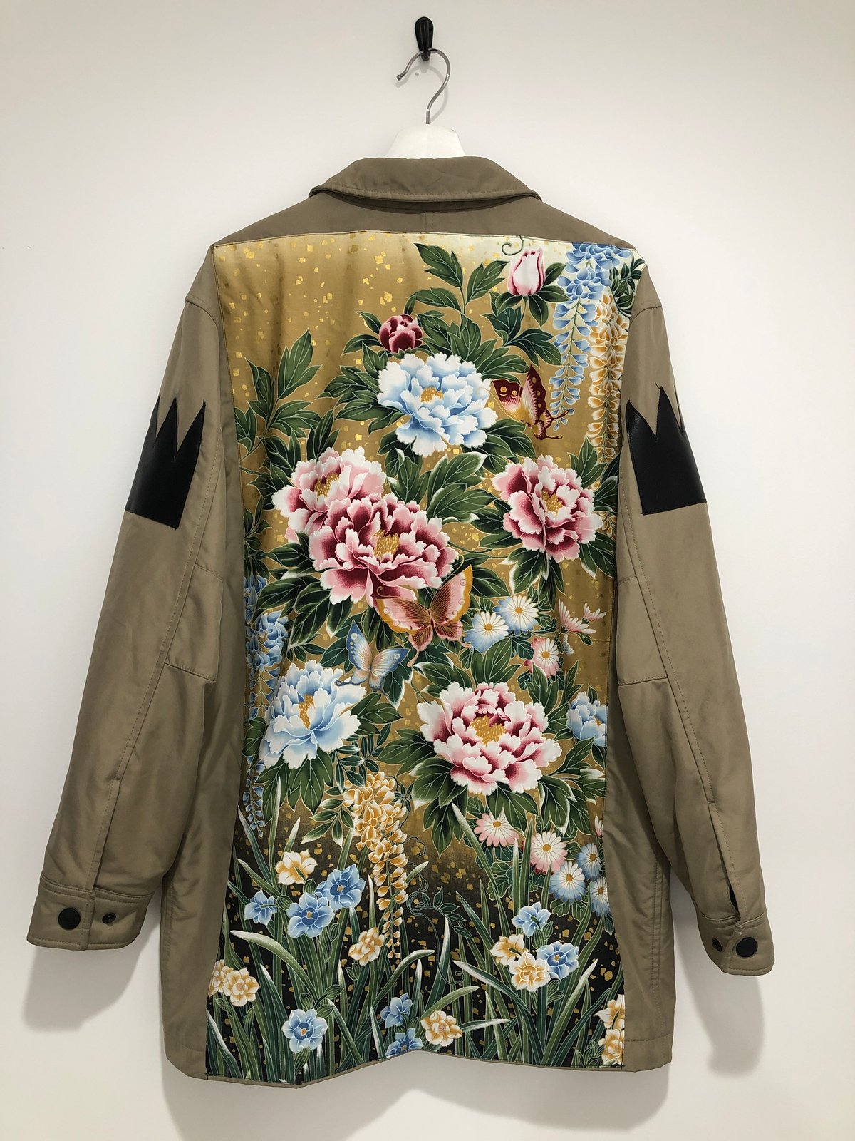 Image of Floral Trench Coat 