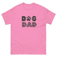 Image 11 of Unisex classic tee,  Dog Dad T-Shirt | Paw Print Dog Lover Graphic Tee