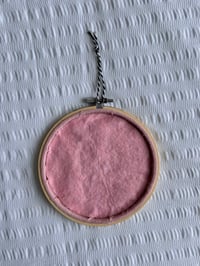 Image 3 of 5” cactus embroidery hoop