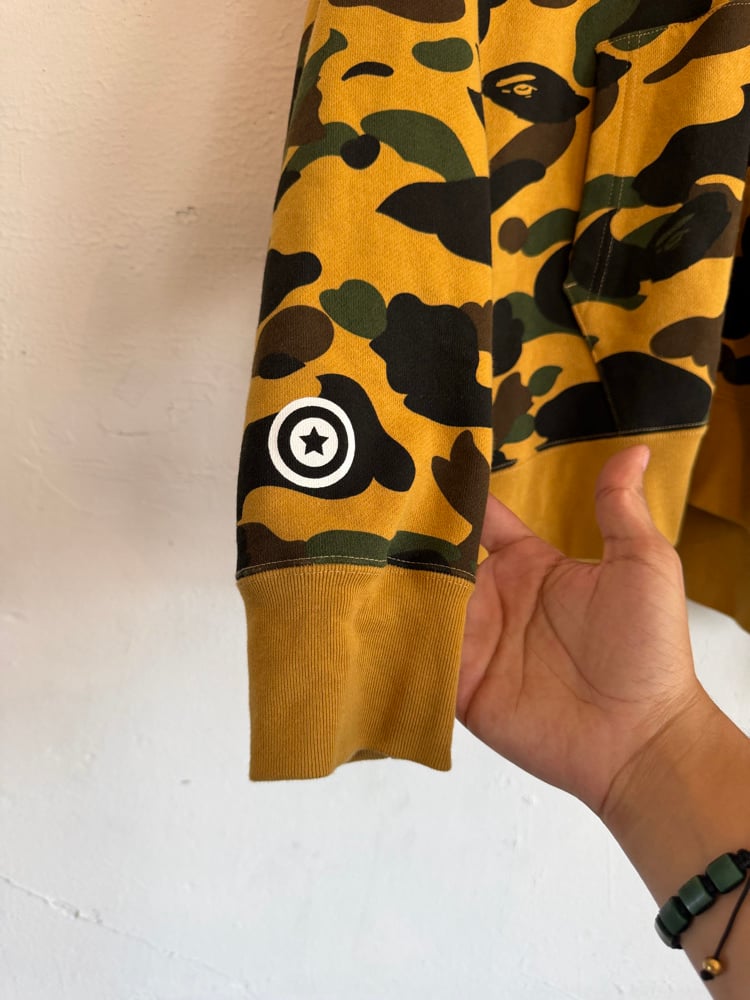 Image of Bape 1st Camo Shark Full Zip