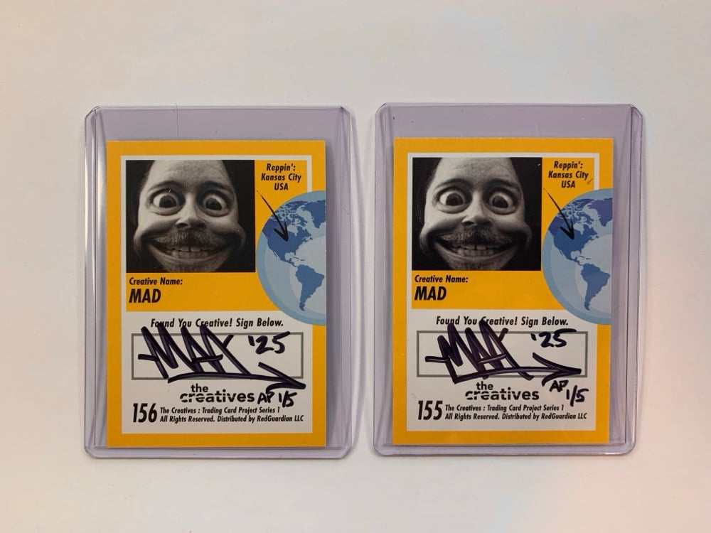 Image of MAD x The Creatives Trading Cards Project (Series: 1) AP Sets