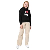 Image 2 of I Love Water Polo Hoodie Dark Colors - Kids