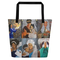 Image 2 of Maiden, Mother, Crone Large Print Tote Bag