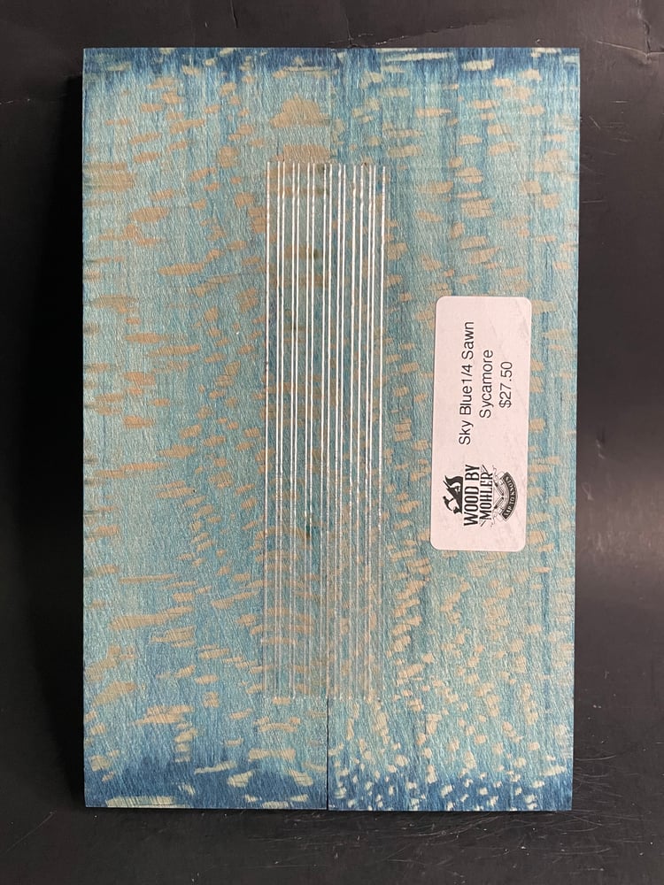 Image of 1/4 Sawn Sycamore Knife Scales QS-10