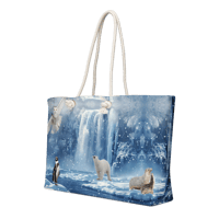 Image 2 of Oversized bag / Purse (Winter Waterfall)
