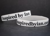 Image of 'Inspired by Ian' Wristband