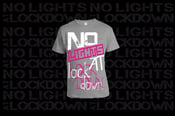Image of No Lights At Lockdown Grey Tour T-Shirt 