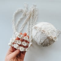 Image 7 of Vintage Lace Blossom Tieback