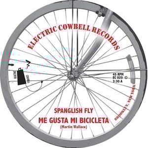 Image of Spanglish Fly (EC020) "Me Gusta Mi Bicicleta" 7" 45rpm