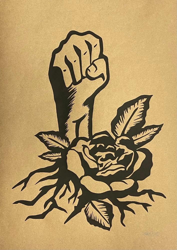 Image of Plant. Cultivate. Empower. (Black&Brown)