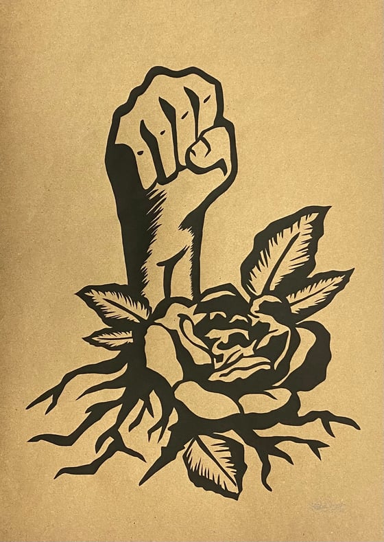 Image of Plant. Cultivate. Empower. (Black&Brown)