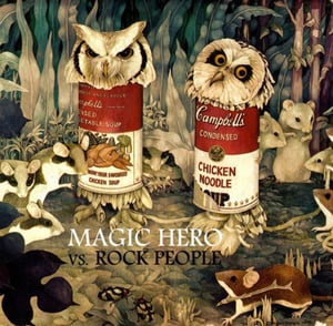 Image of Magic Hero vs. Rock People - Secret Enemies (7" vinyl EP)