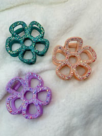 Image 1 of Bling Flower Hair Clip