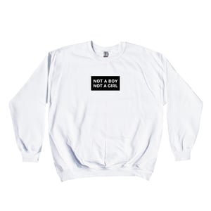 Image of NOT A BOY NOT A GIRL SWEATER 