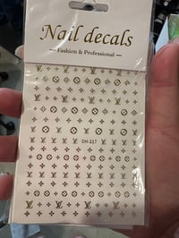 Image 3 of LV Stickers (1 sheet )