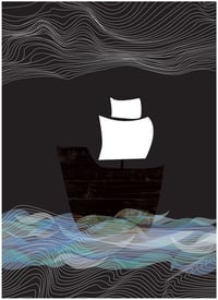 Image 3 of Ghost Ships 2 Art Print Set