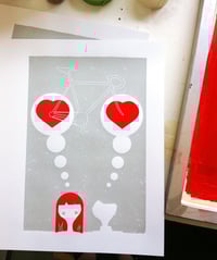 Image 4 of Thinking Of You Screen Print