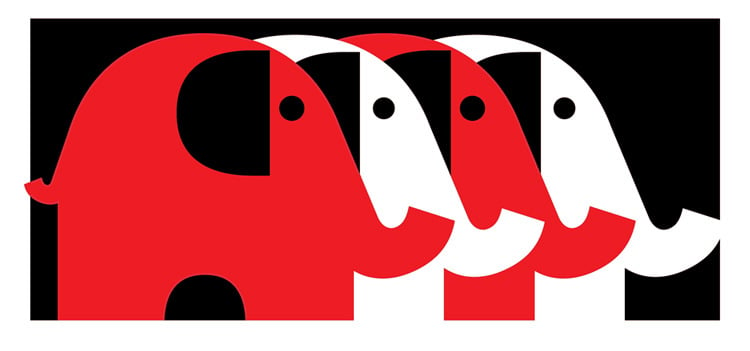 Image of Four Elephants 