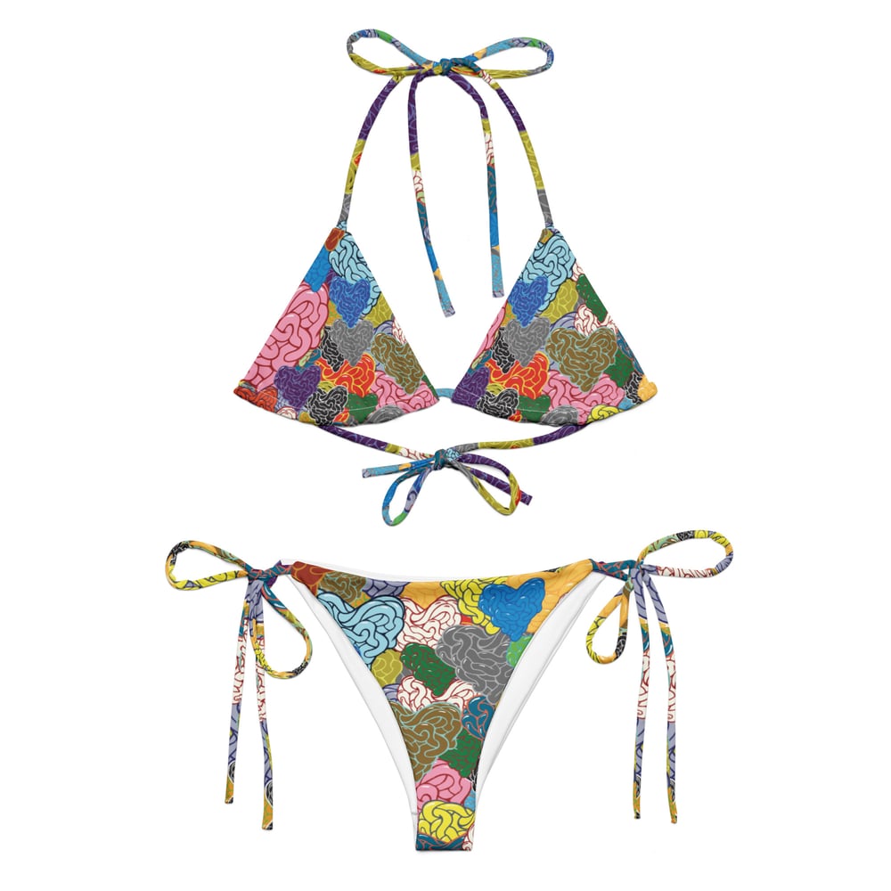 Hearts Galore string bikini