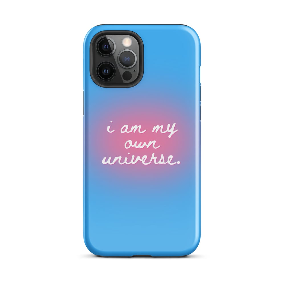 ZEN EXP - “I am my own universe” Tough Case for iPhone®