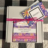 Image 6 of "Happy Birthday" Pink Amber & Vanilla Self Care Box