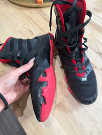 Image 3 of Worn in-ring practice boots 
