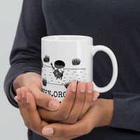 Image 2 of TakePride Boy, Bear & A Bomb 11oz MUG